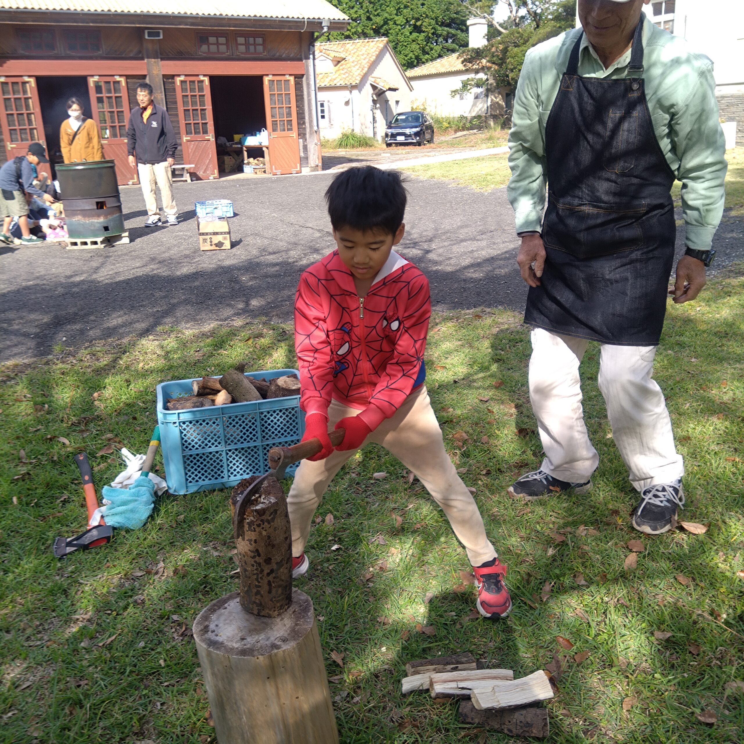 やきいも体験開催しました！ | あぐりの丘